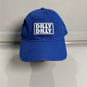 Dilly Dilly Bud Light Blue Embroidered Hat Cap Adjustable 2018 OSFM Authentic